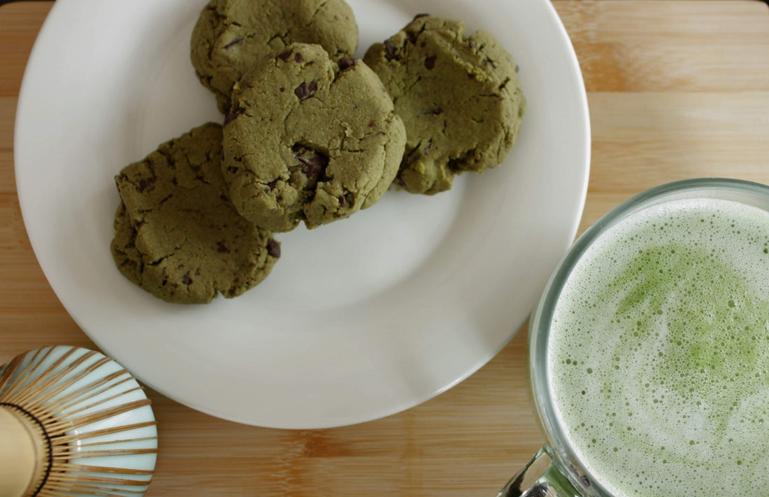 Gluten-Free Matcha Cookies - Be Tea Company