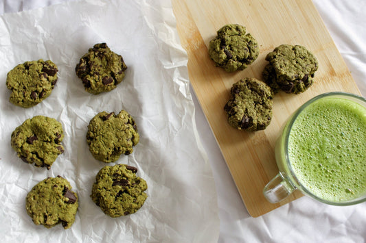 Matcha Oatmeal Cookies - Be Tea Company