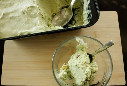 No Churn Matcha Ice Cream - Be Tea Company